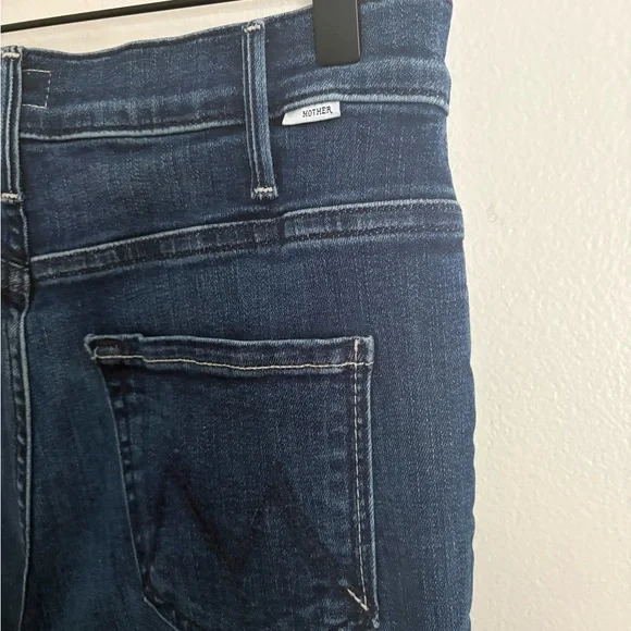 MOTHER Hustler Ankle Heirloom Stretch High Rise Blue Jeans Women’s size 28 NWOT - Picture 6 of 14